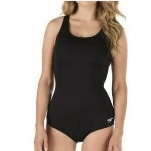 Speedo Women's One-Piece Swimsuit | Size 18 | Black
